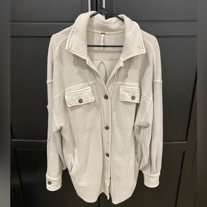 Free People light grey Ruby Jacket size small